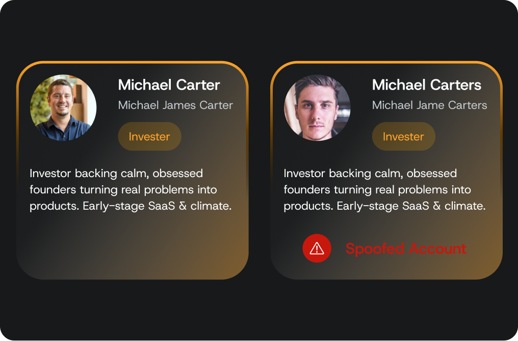 Your brand is easy to spoof.